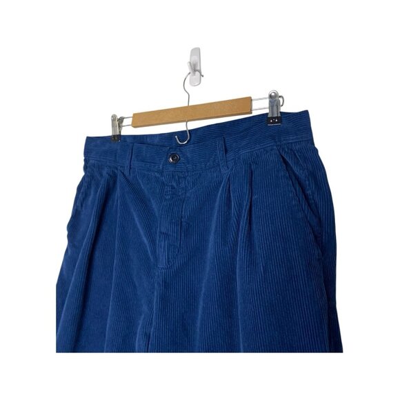 Form & Thread Mens Size 36 Corduroy Pants Blue Trousers 29” Inseam 100% Cotton - Picture 3 of 7